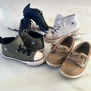 9c toddler boys shoes sneakers dress shoes and cleats
Sperry Converse Adidas